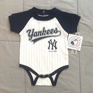 New York Yankee Baby Onesie